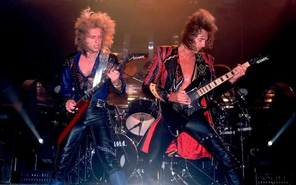 Turbo lovers: Judas Priest performing in 1986