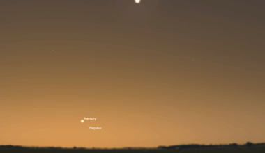The Sky Today on Tuesday, September 2: Mercury meets Regulus