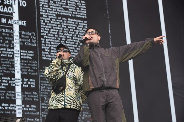 Irish rap trio Kneecap are one of his favourite bands