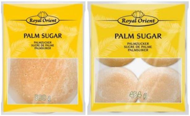 The above batch of Royal Orient Palm Sugar has been recalled as it contains sulphites which is not mentioned on the label