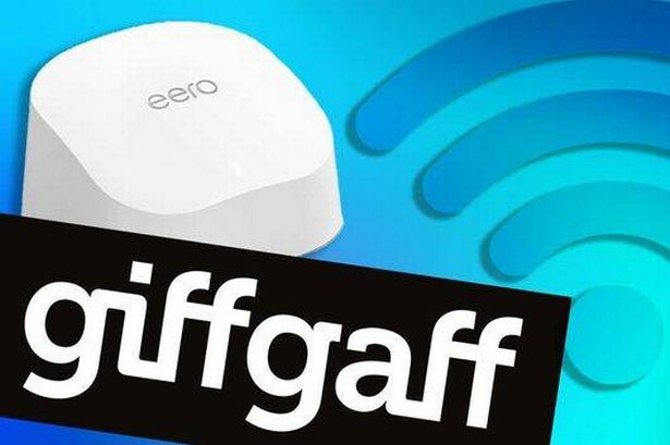 The Giffgaff logo, Eero Wi-Fi router, Wi-Fi symbol