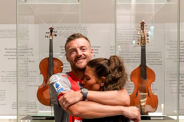 Jamie and Rebekah Vardy 