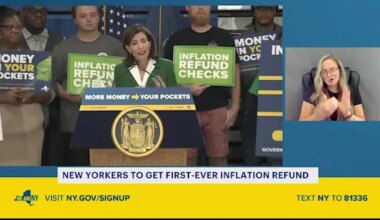 NY state begins sending first-ever inflation refund checks. Are you eligible?