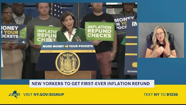 NY state begins sending first-ever inflation refund checks. Are you eligible?