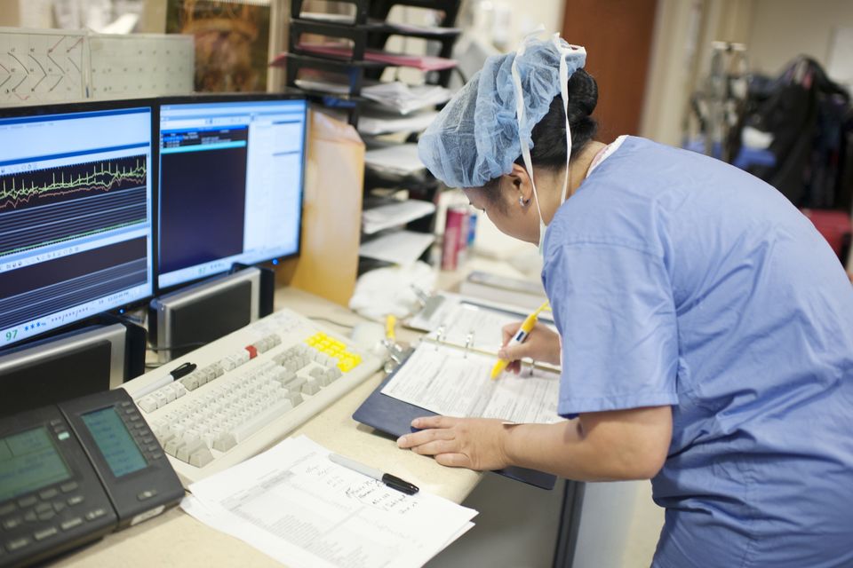 The HSE still relies on paper-based records. Photo: Stock/Getty Images