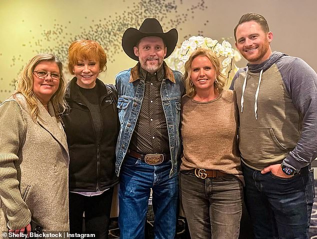 Last month, Reba broke her silence over her former stepson Brandon's death; pictured March 2025