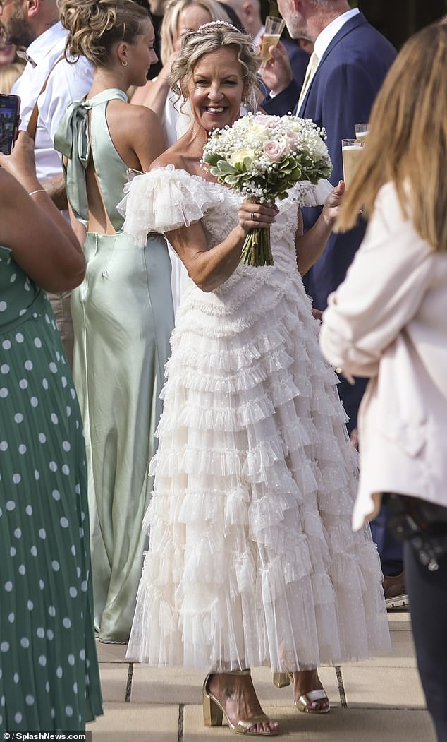 Lorraine and Mark said 'I do' in a picturesque country ceremony last week, 18 months after she was written out of EastEnders