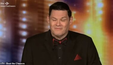 Mark Labbett, 60, stormed off stage during a dramatic episode of Beat The Chasers that saw ITV lose £100,000