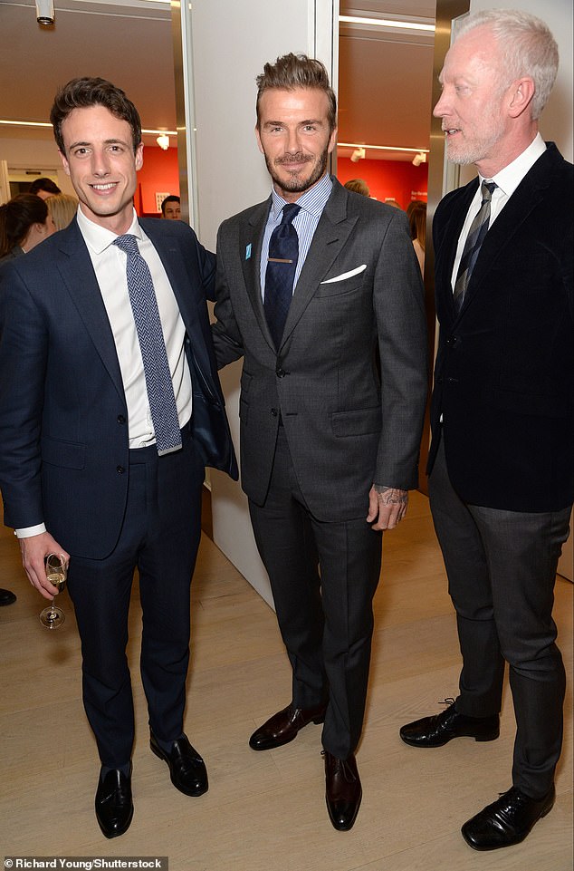 He has even developed some celebrity ties. Henry led the auction for the portrait 'David Beckham: The Man' for The David Beckham UNICEF Fund and UK charity Positive View Foundation in 2016