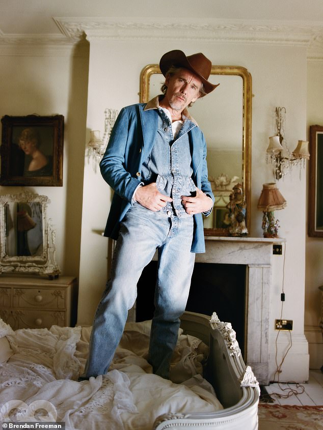 Ethan Hawke has opened up about his 'humiliating' public divorce from Uma Thurman in 2003