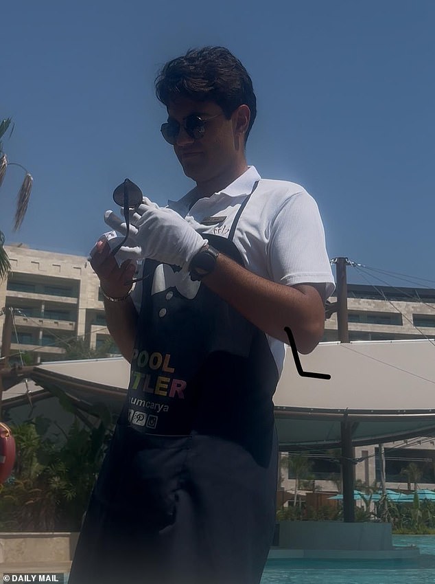 Enjoying downtime by the swimming pool, a private butler came round every few hours to polish your sunglasses clean - something I never thought I needed but now wish I had on every holiday