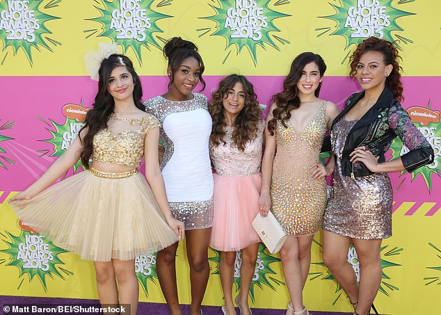 The group was formed on season two of X Factor USA in 2012; they are pictured in LA back in March 2013