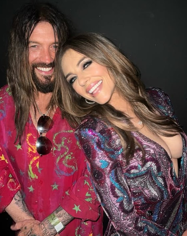 She told the panel how both her child and Billy's children, most famous among them Miley and Noah Cyrus, have 'left the nest,' allowing the pair to focus on their relationship
