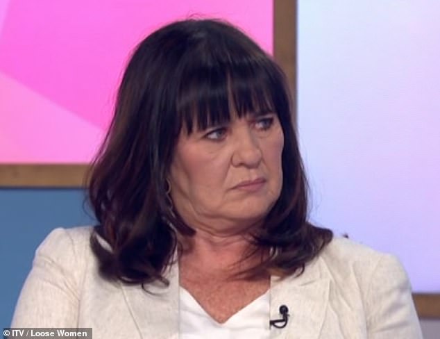 And panellist Coleen Nolan took a brutal swipe at Liz's new relationship - prompting the other women to gasp