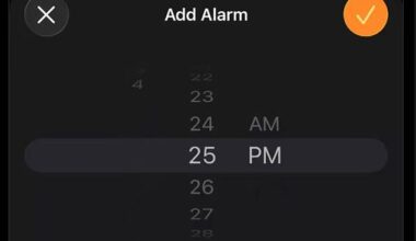 iPhone users have been baffled to discover a hidden feature in the iPhone alarms app. In a viral post, one user revealed that the scrolling 'wheels' aren't actually circular