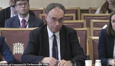 Andrew Bailey said pressure being put on the central bank in America was a 'very serious situation'