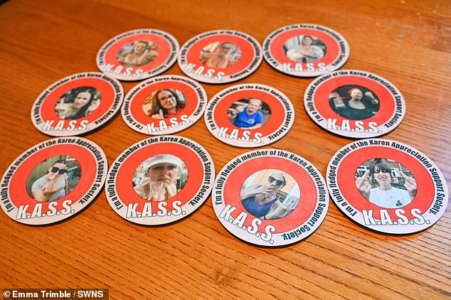 The brains behind of the event was Kevin Beresford, who even produced bar mats and badges for the launch