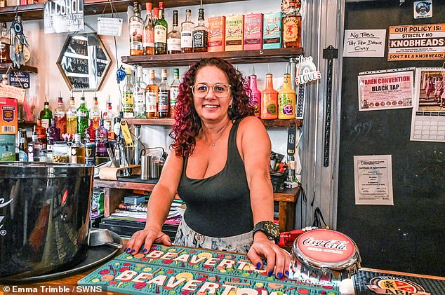 The inaugural Karen Convention was held at the Black Tap in Redditch but the launch failed to attract any Karens' whatsoever, with Susan Rooms, 44, (pictured) being the only willing participant