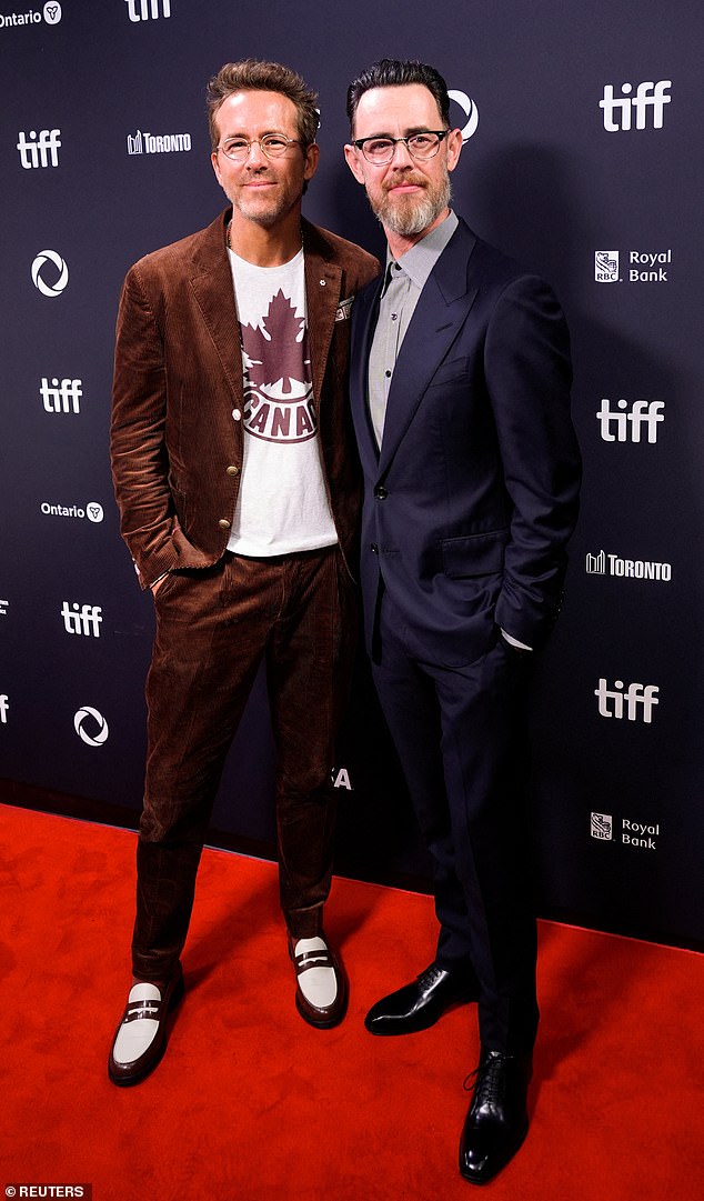 Ryan, 48, attended the world premiere of the documentary John Candy: I Like Me, which was directed by Colin. The Deadpool star produced the film
