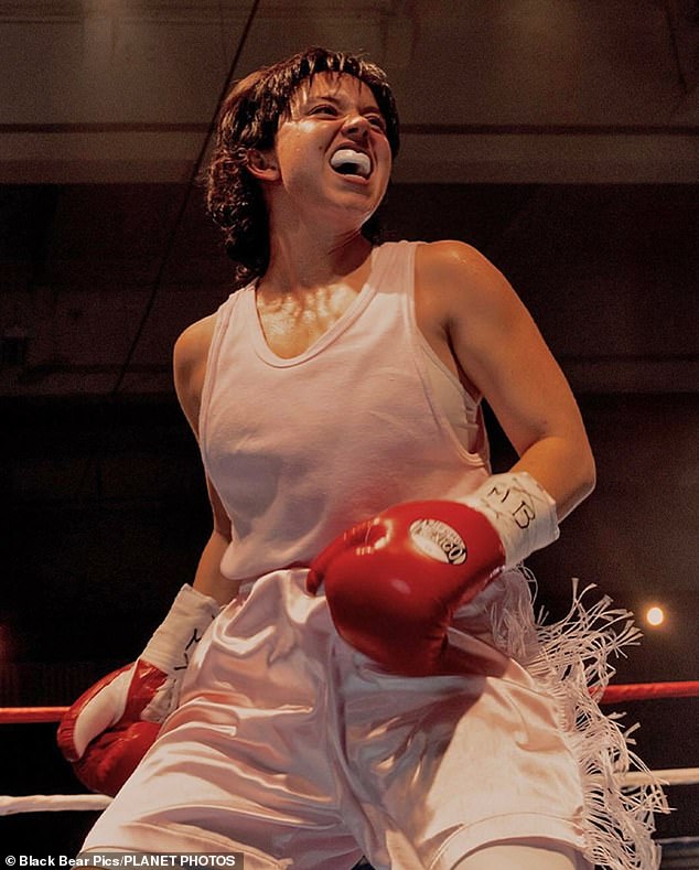 The Hollywood star plays Christy Martin in an upcoming biopic on the inspirational fight icon