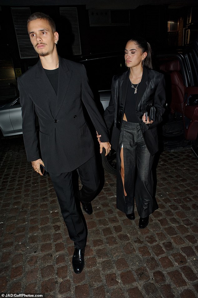 Romeo's ex is believed to have preferred keeping her independence - and her own sense of street style