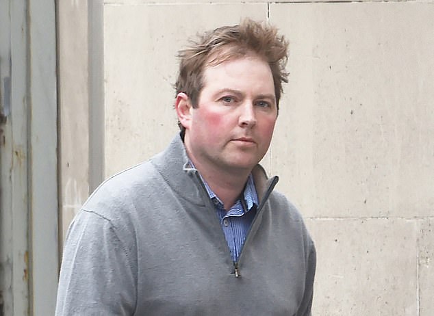 Creswell, pictured at court in 2024, later raped and murdered showjumper Katie Simpson in 2020