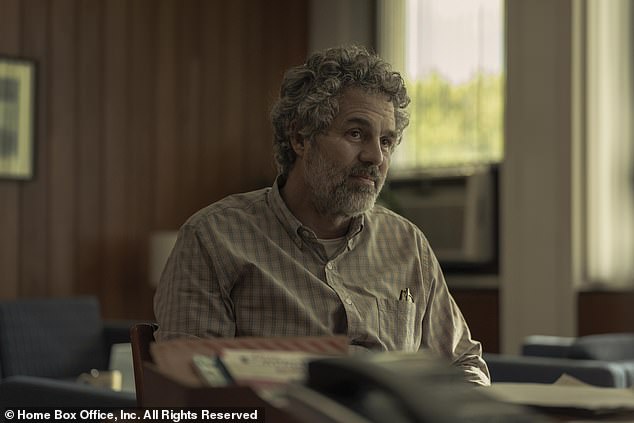 Four-times Oscar nominee Mark Ruffalo, as the ageing alcoholic federal crimebuster Tom in Task