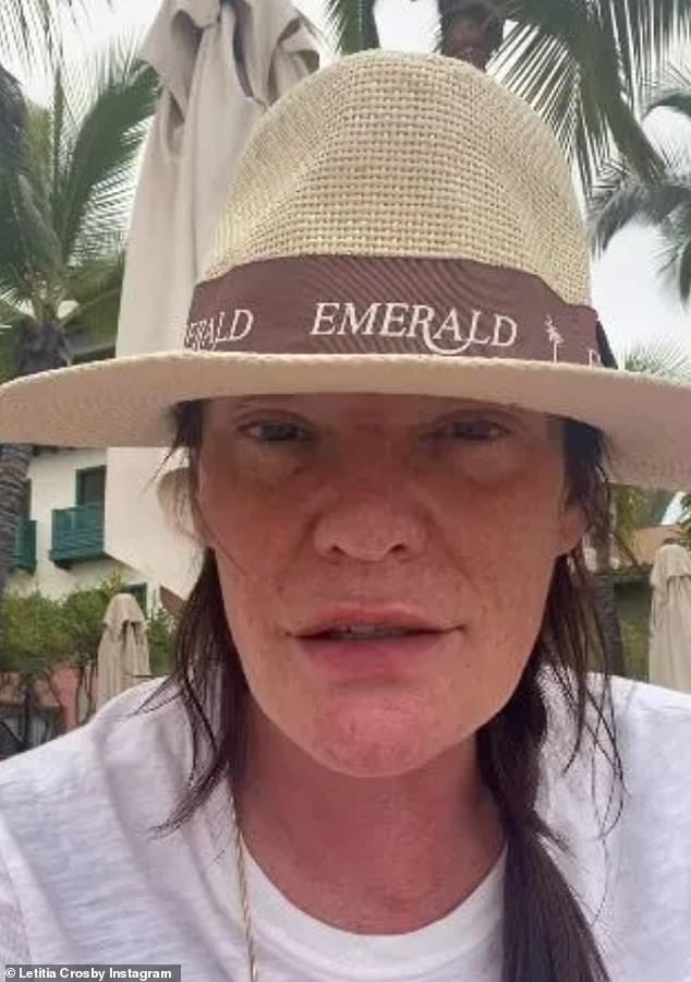 Charlotte Crosby's mother Letitia, 56, has announced she has been diagnosed with skin cancer for a second time