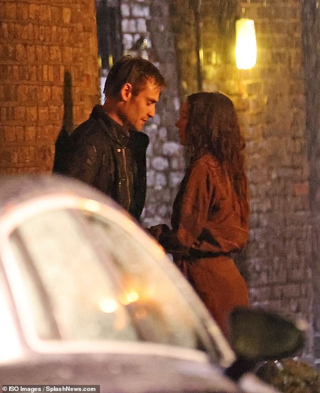 Michelle Keegan has been spotted filming alongside Douglas Booth for the first time for their thrilling new ITV drama The Blame