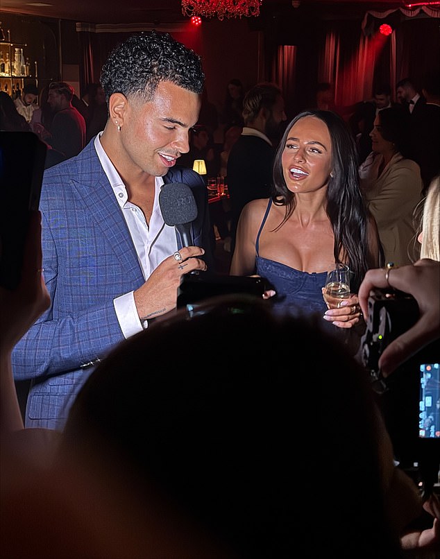 The pair proved their romance is still going strong, over a month after bidding farewell to the famous villa