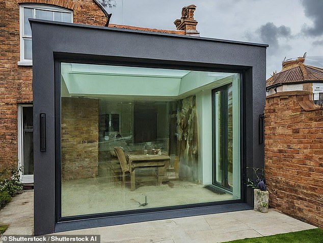 Dilemma: A Daily Mail reader's neighbour has redirected her climbing plants towards their extension