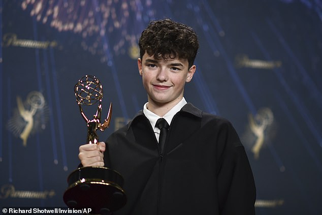 Cooper became the youngest actor to win an Emmy at the age of 15 for Outstanding Supporting Actor in a Limited or Anthology Series or Movie