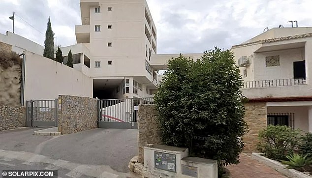 The horrific crime happened in an apartment in Benidorm’s so-called Little England area