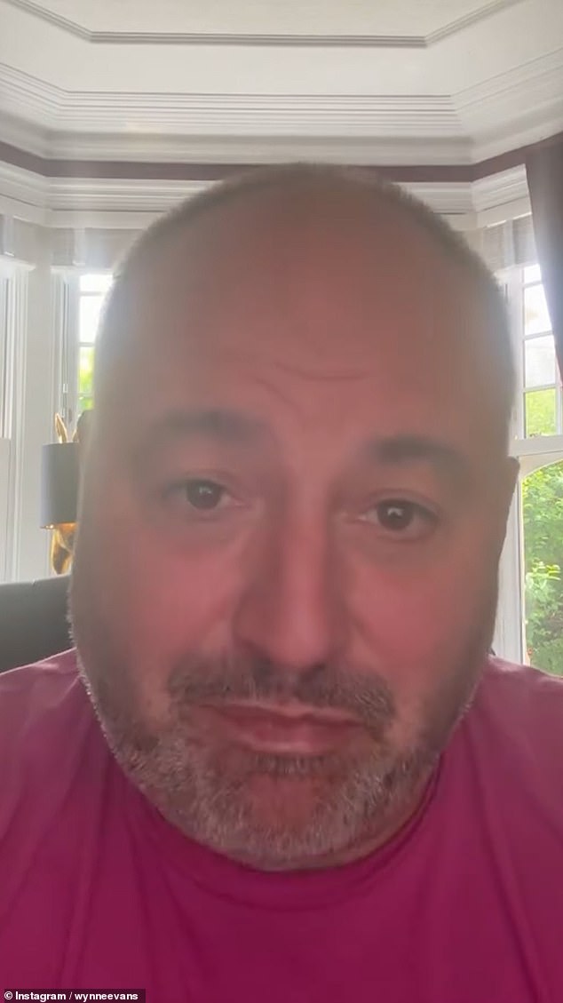 Wynne Evans has said he will 'regret for the rest of my life' his controversial 'spit roast' comment during Strictly Come Dancing