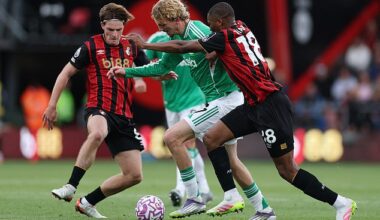 Summer signing Nick Woltemade had four touches in Bournemouth's area and no shots