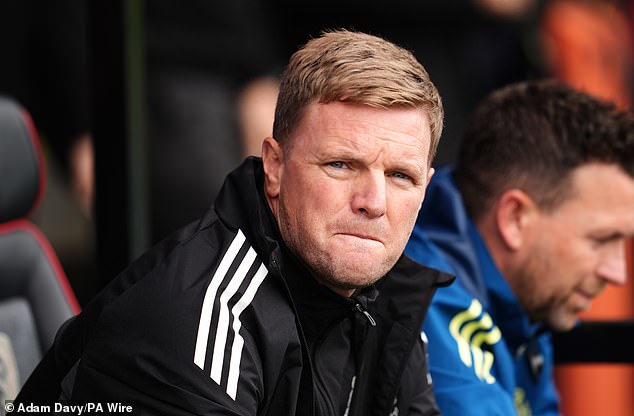 Eddie Howe will be concerned by Newcastle's failure to create chances against Bournemouth
