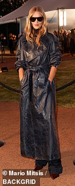 Jodie Turner-Smith commanded attention on Monday night at London Fashion Week show(pictured)