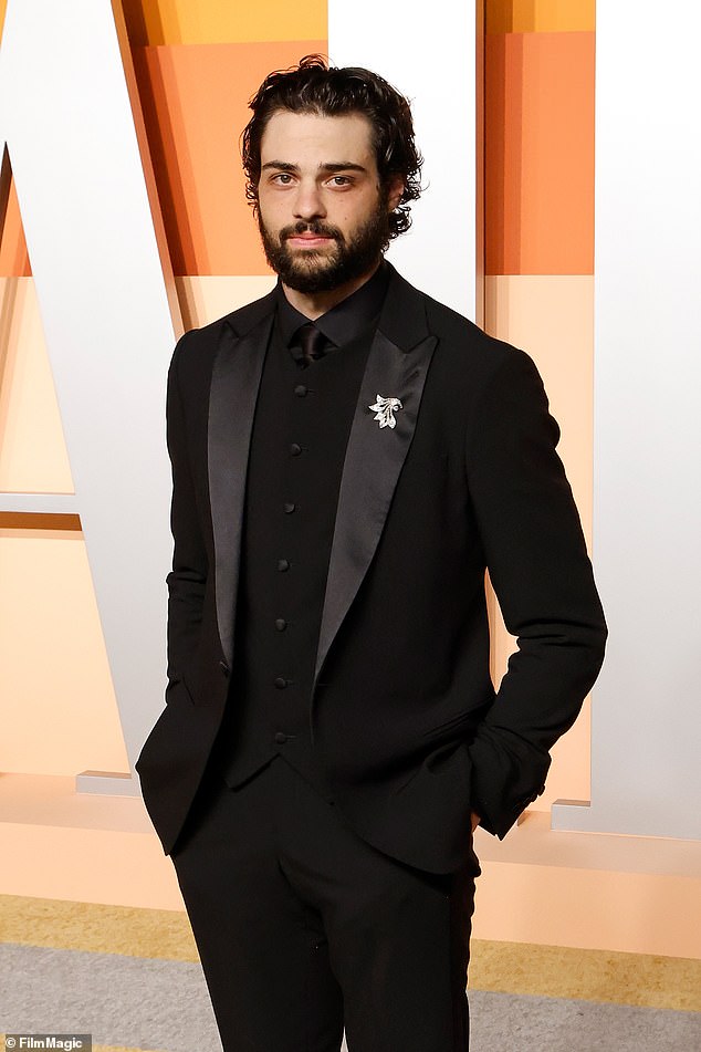 Noah Centineo, 29, was the target of social media commenters accusing him of jumping on the bandwagon in regard to the ongoing situation centered around Jimmy Kimmel involving ABC and its parent company Disney. Pictured in LA in March at the Vanity Fair Oscar Party