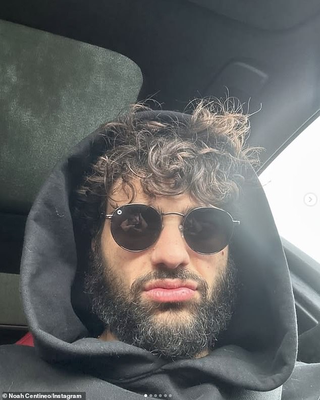Centineo joins Attorney at Law star Tatiana Maslany in trying to rally people to boycott Disney+ as a consequence of their treatment of Kimmel; pictured in a selfie in January