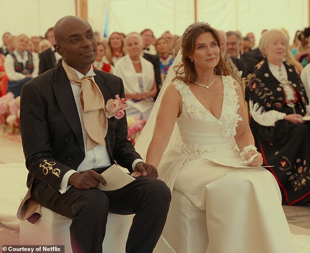 Princess Martha Louise of Norway and her husband, controversial American 'shaman' Durek Verrett, have found themselves in hot water following the release of their Netflix documentary Rebel Royals (pictured)