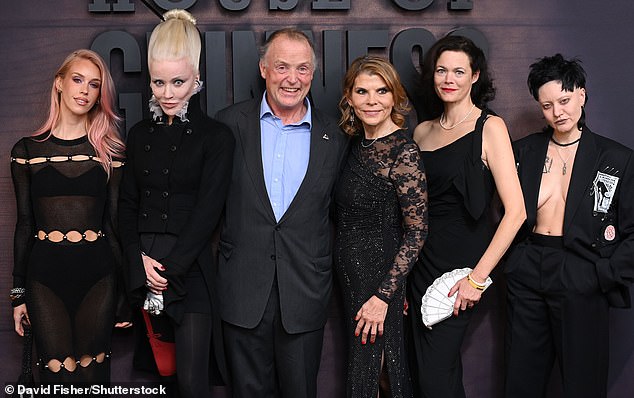 Lady Mary Charteris, Daphne Guinness, Lord Ned Iveagh, Ivana Lowell, Jasmine Guinness and Celeste Guinness