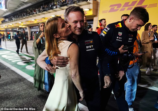 Christian was ousted from his Formula One team in the wake of allegations he had behaved ‘inappropriately’ to a female colleague