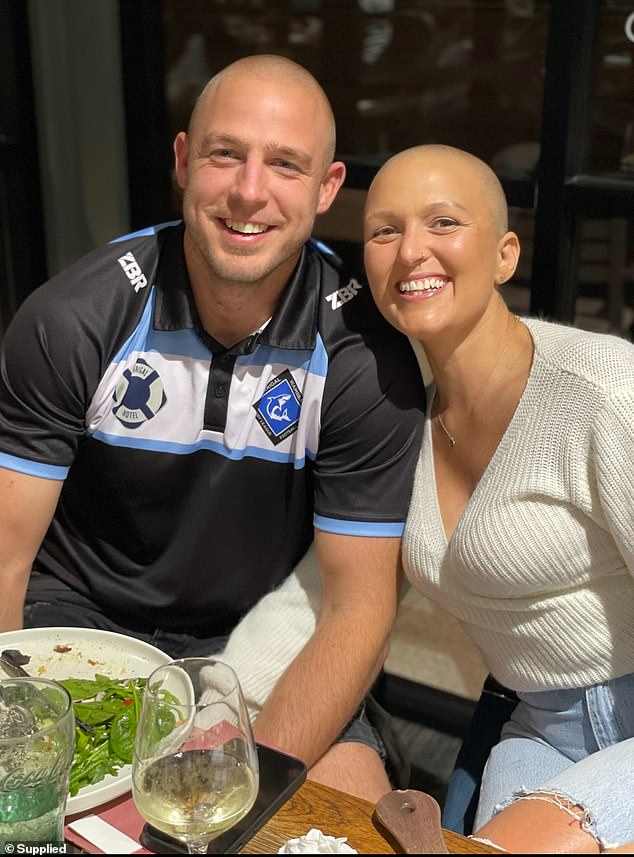 In October 2021, Karley had a mastectomy to remove the breast that contained cancer. Once she had healed, she faced six gruelling months of chemotherapy