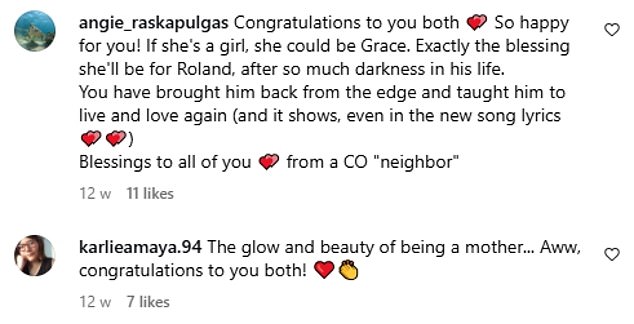 Several fans have since flooded the comments section to wish the couple congratulations on the birth