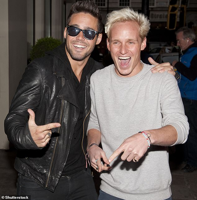 Made In Chelsea stars Spencer Matthews and Jaime Laing were all smiles in 2012 - but their friendship has since been tested