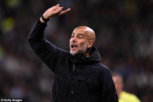 Pep Guardiola named a youthful City side in the third round of the Carabao Cup on Wednesday