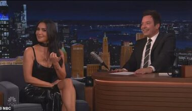 Kim Kardashian, 44, snapped at her mom Kris Jenner as she recalled an awkward blind date years ago during an appearance on The Tonight Show With Jimmy Fallon on Wednesday