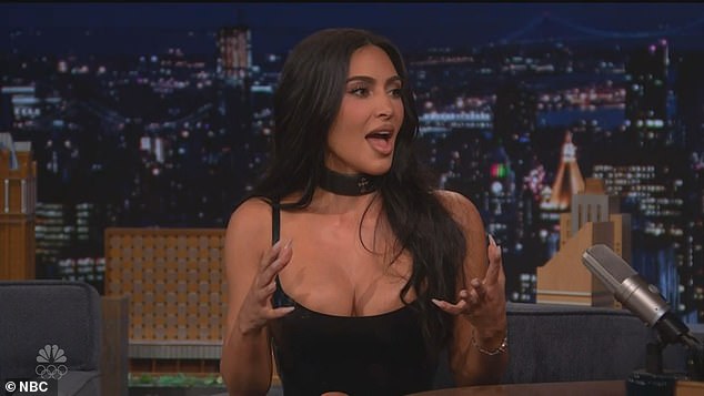 'And I had a resume on me,' Kim said as the audience laughed. 'I don't think she thought I'd be so prepared to bring a a resume. Once I - like, five minutes in, I realized what was up'