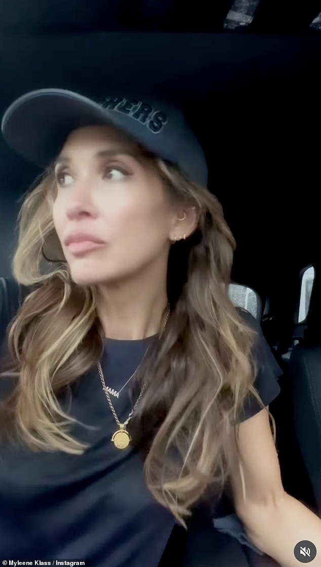Myleene shared a heartfelt message alongside the photos, writing: 'We have been through so much together, in particular the single mum journey where I often wondered if I could get her to this point alone'