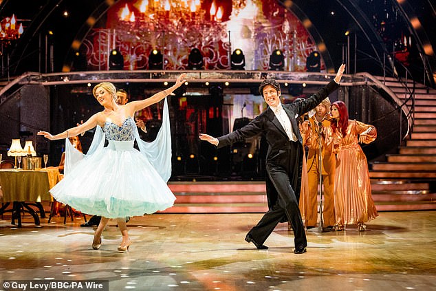 Motsi will send the audiences' pulses racing with a sexy rumba to depict the 90s, while Anton (pictured) will round it back to the 70s with classic lines and tailcoats